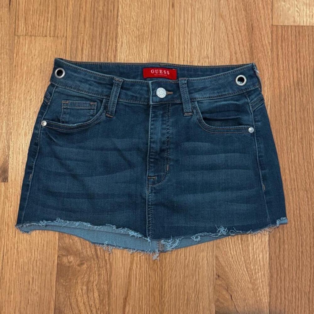 Dark blue denim guess mini